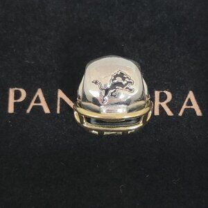Pandora Detroit Lions Charm Football Helmet Charm Pendant